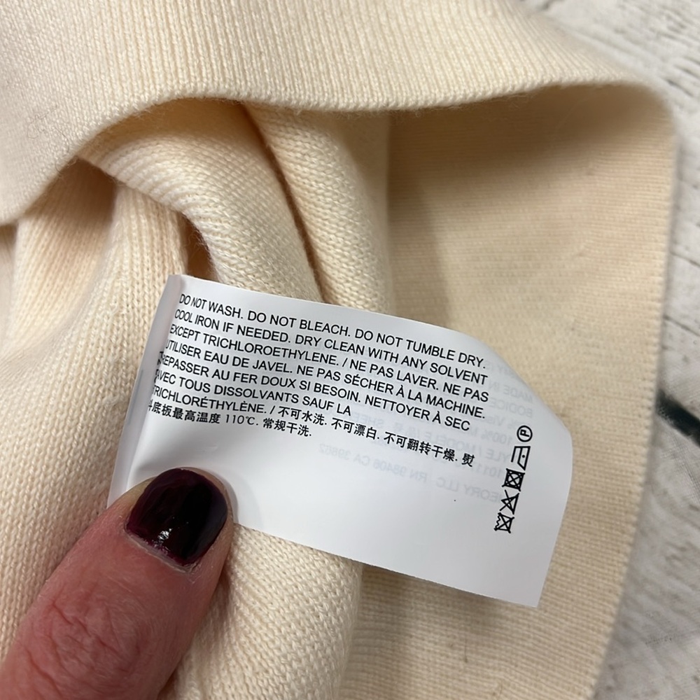 Theory Beige Midi Dress - Picture 5 of 8
